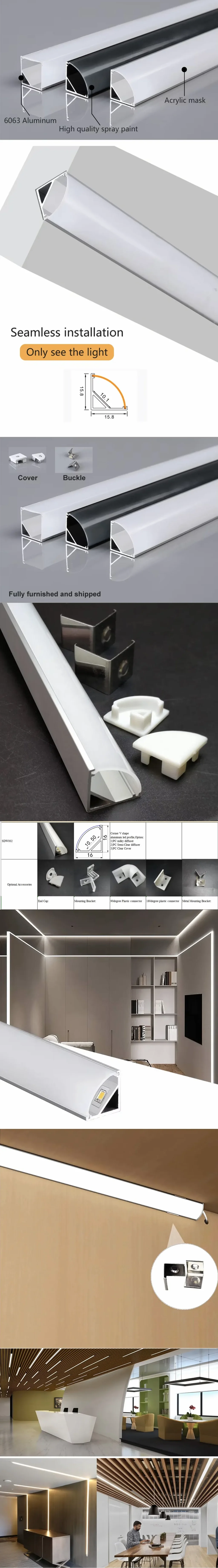 1616-Triangular-Aluminum -Led-Strip-details