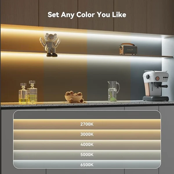 Dual-Color Temp COB Strip