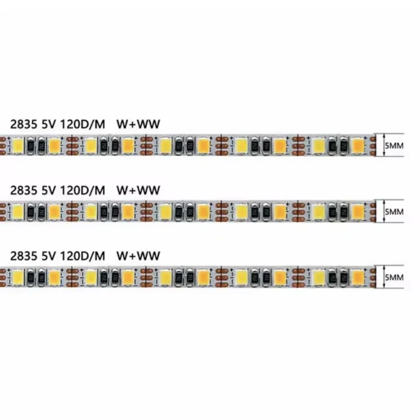 Double Color Temperature led strip