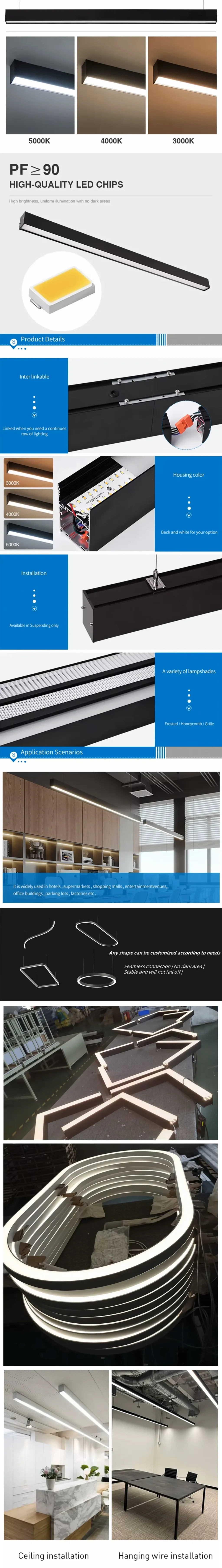 Suspended Linear Lamp